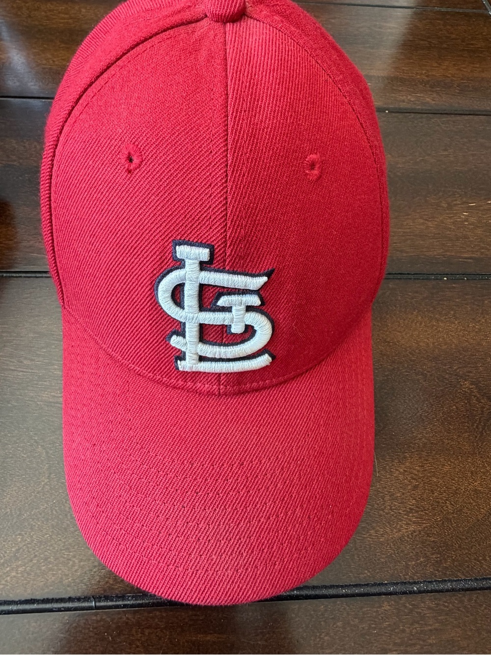 Nike Red and Black Baseball Hat Interior Label Detail